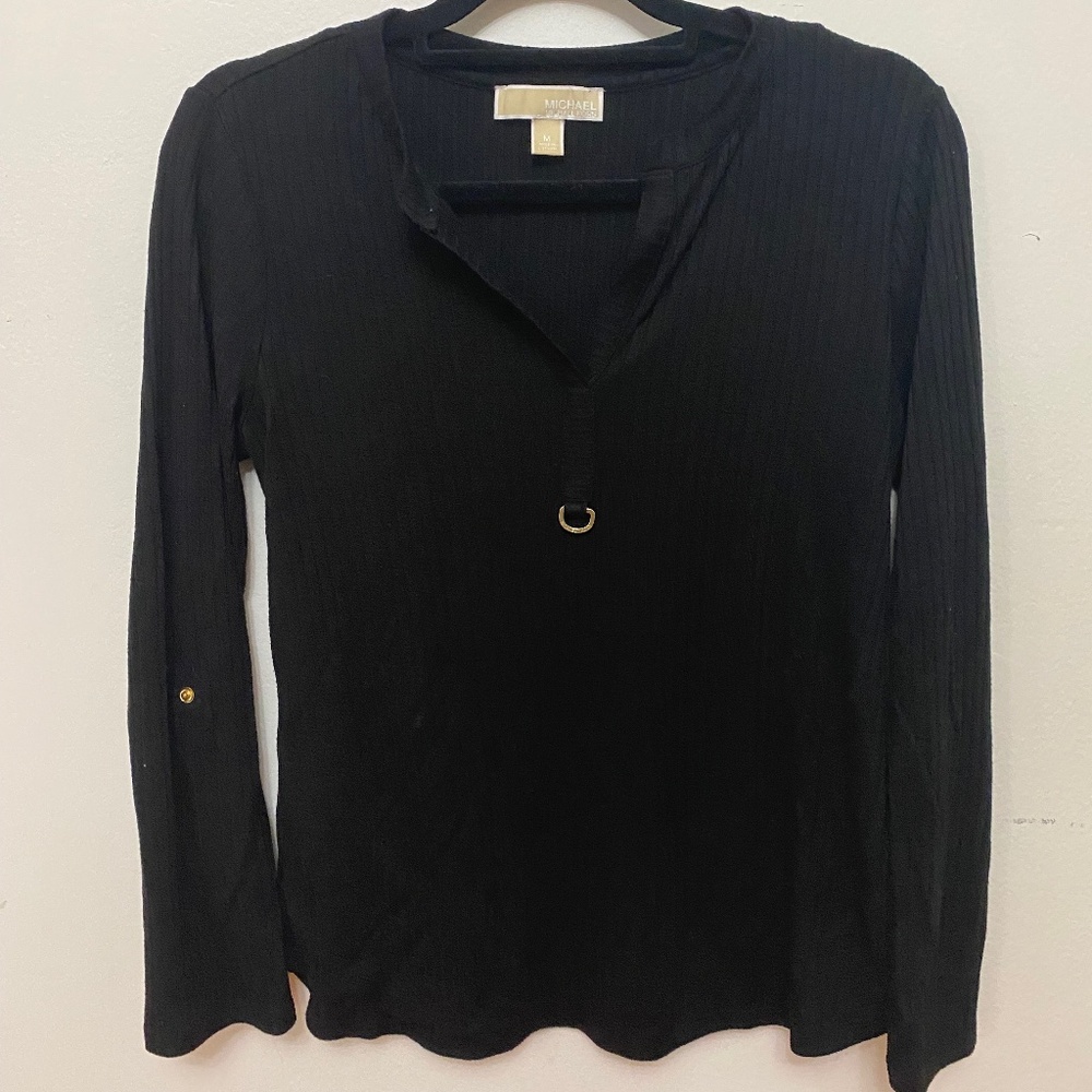 Michael Kors Black Blouse